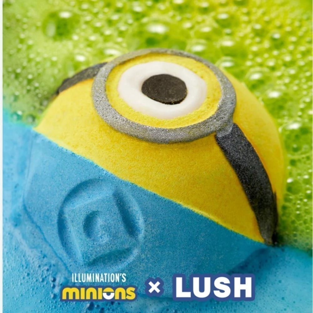Lush X Minions LIMITED EDITION Bath Bomb 6 oz